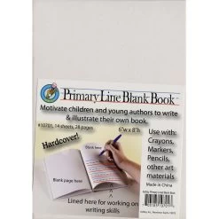 Primary Line Blank Book