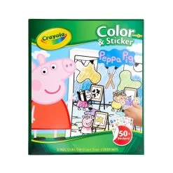 Crayola Peppa Pig Color & Sticker Pages