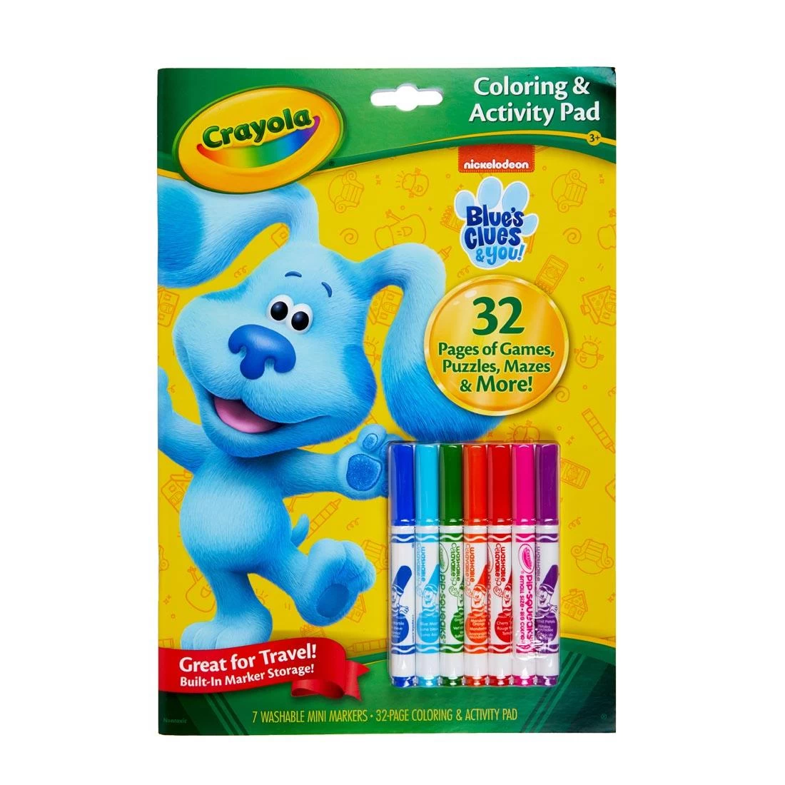 Crayola Blue's Clues & You Coloring & Activity Pad 2 Crayola Blue's Clues & You Coloring & Activity Pad