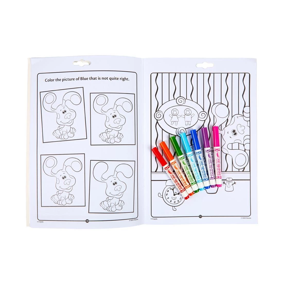 Crayola Blue's Clues & You Coloring & Activity Pad 3 Crayola Blue's Clues & You Coloring & Activity Pad - Image 2