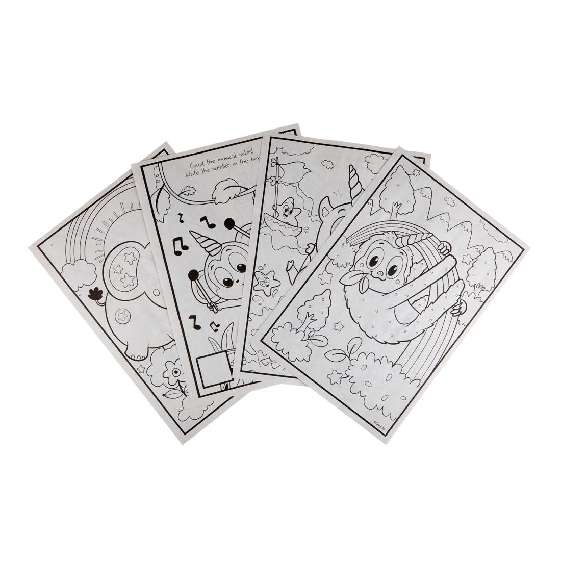 Crayola Uni-Creatures Coloring Book 5 Crayola Uni-Creatures Coloring Book - Image 3
