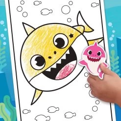 Crayola Baby Shark Coloring Book -Children Book Store B 042642 media 4
