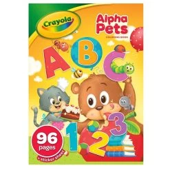 Crayola Alpha Pets Coloring Book