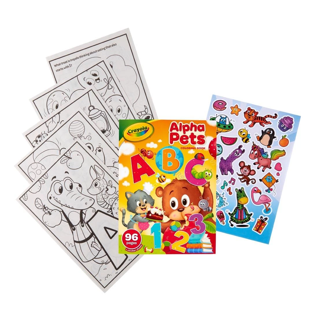 Crayola Alpha Pets Coloring Book 4 Crayola Alpha Pets Coloring Book - Image 2