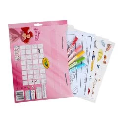 Crayola Disney Princess Color & Sticker Activity Set -Children Book Store B 042745 media 5