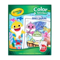 Crayola Baby Shark Color & Sticker Pages