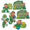 St. Patrick's Day Cut-Outs By Beistle Company -Children Book Store BC 30053 media 1