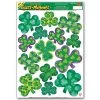 Designer Glass-Magnets Shamrock Window Clings By Beistle Company -Children Book Store BC 33129 media