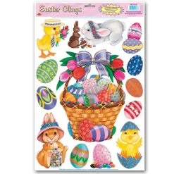 Easter Window Clings By Beistle Company