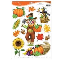 Fall Window Clings By Beistle Company