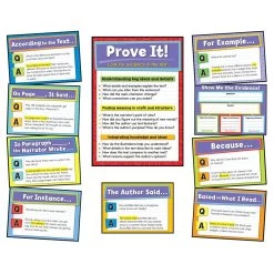 Evidence-Based Reading And Writing Bulletin Board Set By Carson Dellosa