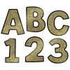 Sparkle + Shine Gold Glitter EZ Letters Combo Pack By Carson Dellosa