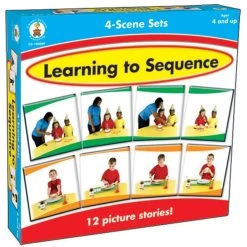 Learning To Sequence 4-Scene Picture Stories By Carson Dellosa