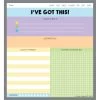 I've Got This! Notepad By Carson Dellosa