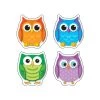 Colorful Owls Shape Stickers By Carson Dellosa -Children Book Store CD 168078 media