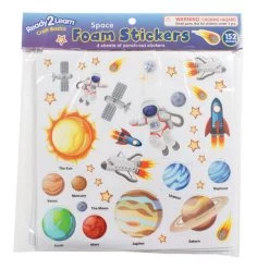 Ready 2 Learn Space Foam Stickers