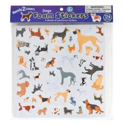 Ready 2 Learn Dogs Foam Stickers
