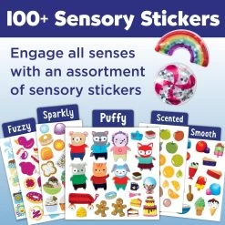 Sweets Sensory Stickers By Creativity For Kids -Children Book Store CFK 6361 media 3