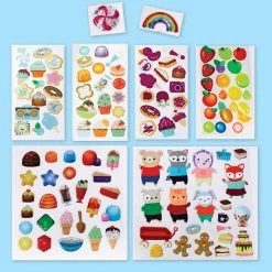 Sweets Sensory Stickers By Creativity For Kids -Children Book Store CFK 6361 media 4