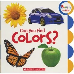 Rookie Toddler: Can You Find Colors? Board Book By Scholastic