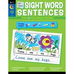Cut & Paste Sight Word Sentences By Creative Teaching Press