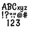 Black Stylish 4" Designer Letters By Creative Teaching Press -Children Book Store CTP 8573 media 1