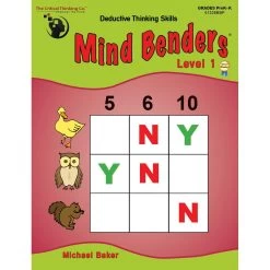 Mind Benders - Deductive Thinking Skills By Critical Thinking Press Book 1