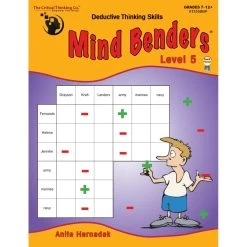Mind Benders - Deductive Thinking Skills By Critical Thinking Press Book 5