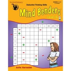 Mind Benders - Deductive Thinking Skills By Critical Thinking Press Book 6
