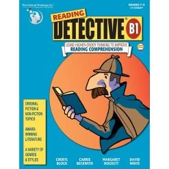 Reading Detective - Using Higher-Order Thinking By Critical Thinking Press Grades 7-8