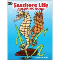 Seashore Life Coloring Book By Dover