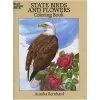 State Birds & Flowers Coloring Book By Dover -Children Book Store D 264564 media
