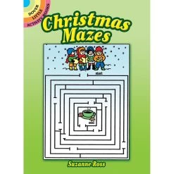 Dover Little Activity Book: Christmas Mazes