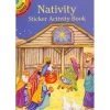 Dover Little Sticker Activity Book: Nativity -Children Book Store D 41745X media