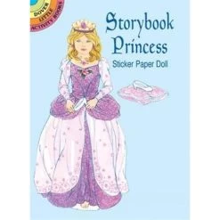 Dover Little Sticker Activity Book: Storybook Princess Paper Doll