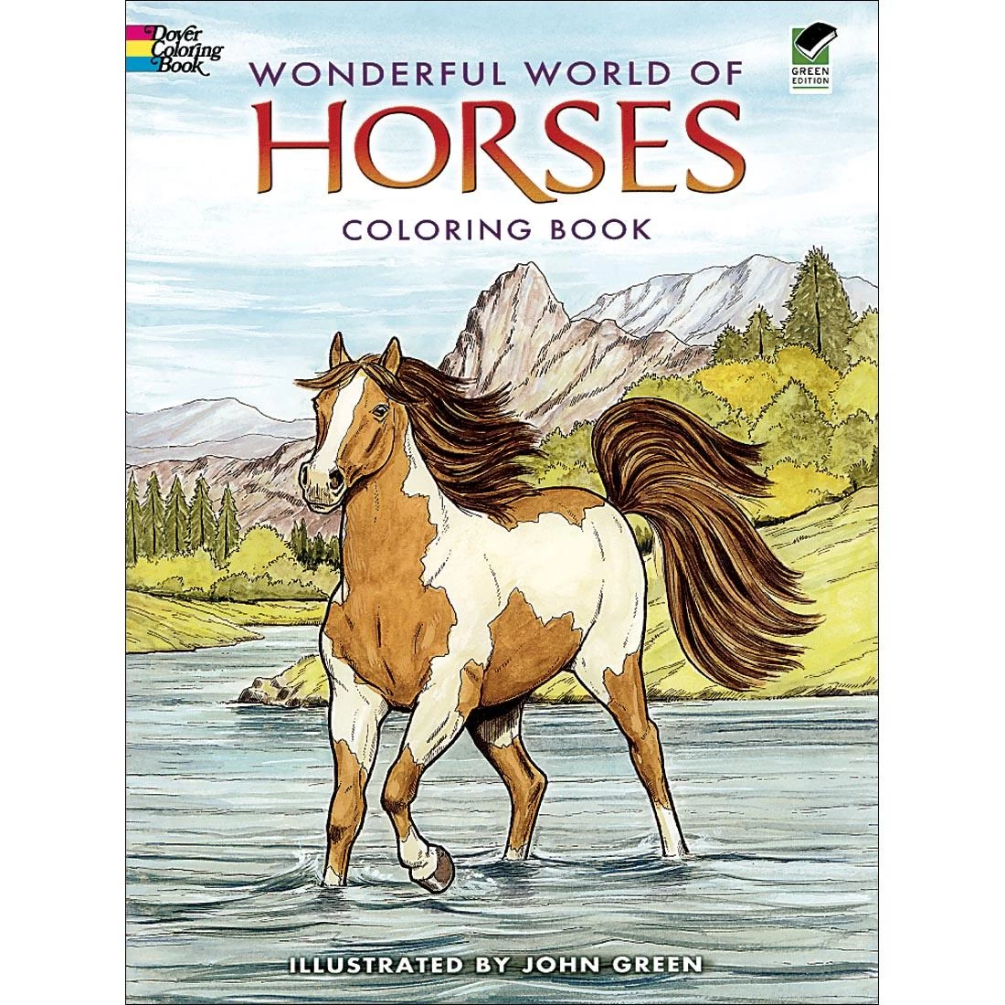 Wonderful World Of Horses Coloring Book By Dover 3 Wonderful World Of Horses Coloring Book By Dover