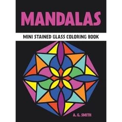 Dover Little Activity Book: Little Mandalas Stained Glass Coloring Book