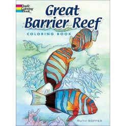 Great Barrier Reef Coloring Book By Dover