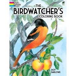 The Birdwatcher's Coloring Book By Dover