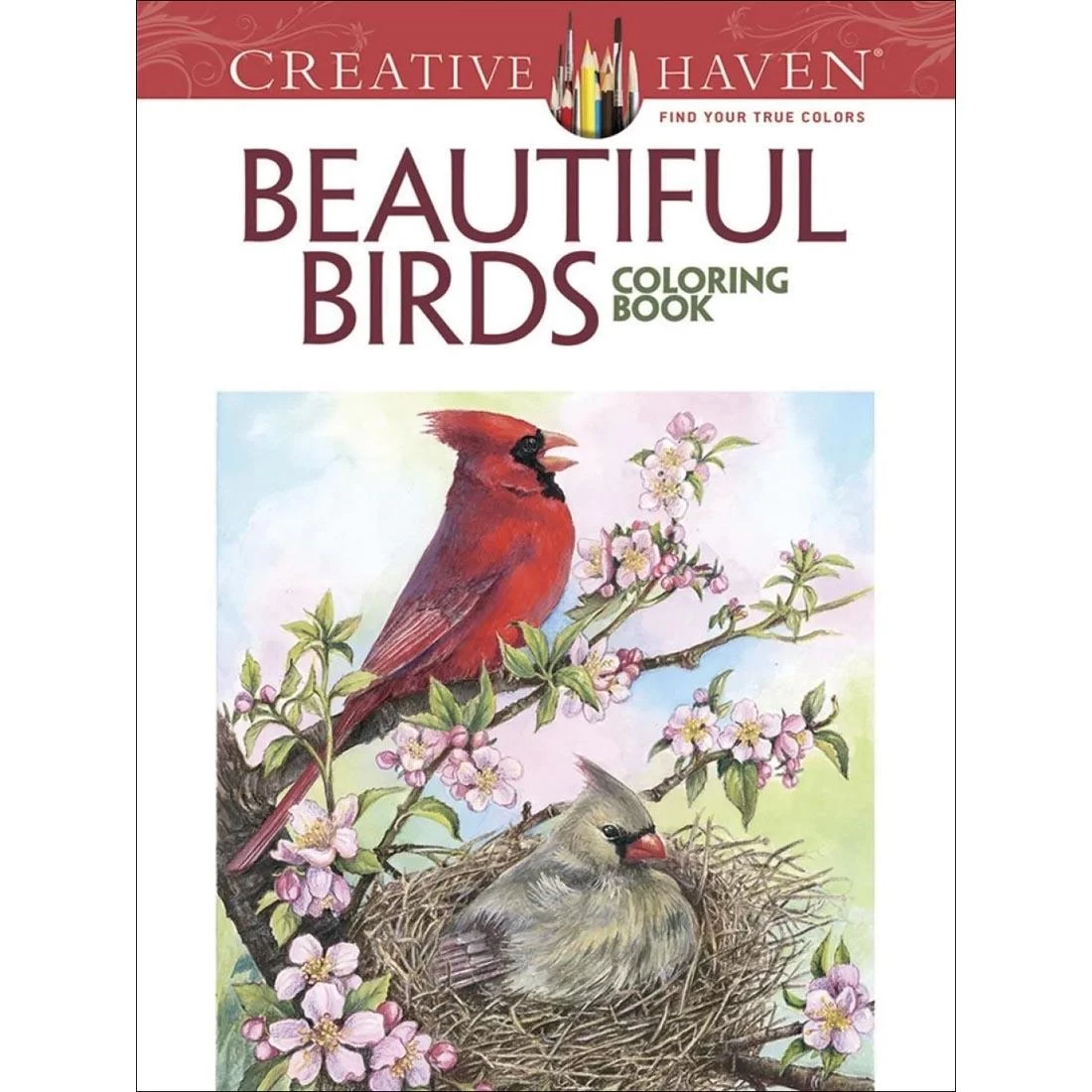 Dover Creative Haven Beautiful Birds Coloring Book 3 Dover Creative Haven Beautiful Birds Coloring Book