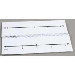Fraction Number Line Flip Book By Didax