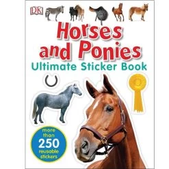 Ultimate Sticker Book: Horses And Ponies