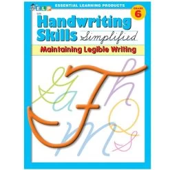 Handwriting Skills By Essential Learning Products Grade 6