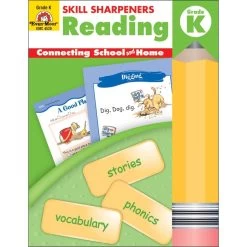 Skill Sharpeners Reading By Evan-Moor Kindergarten