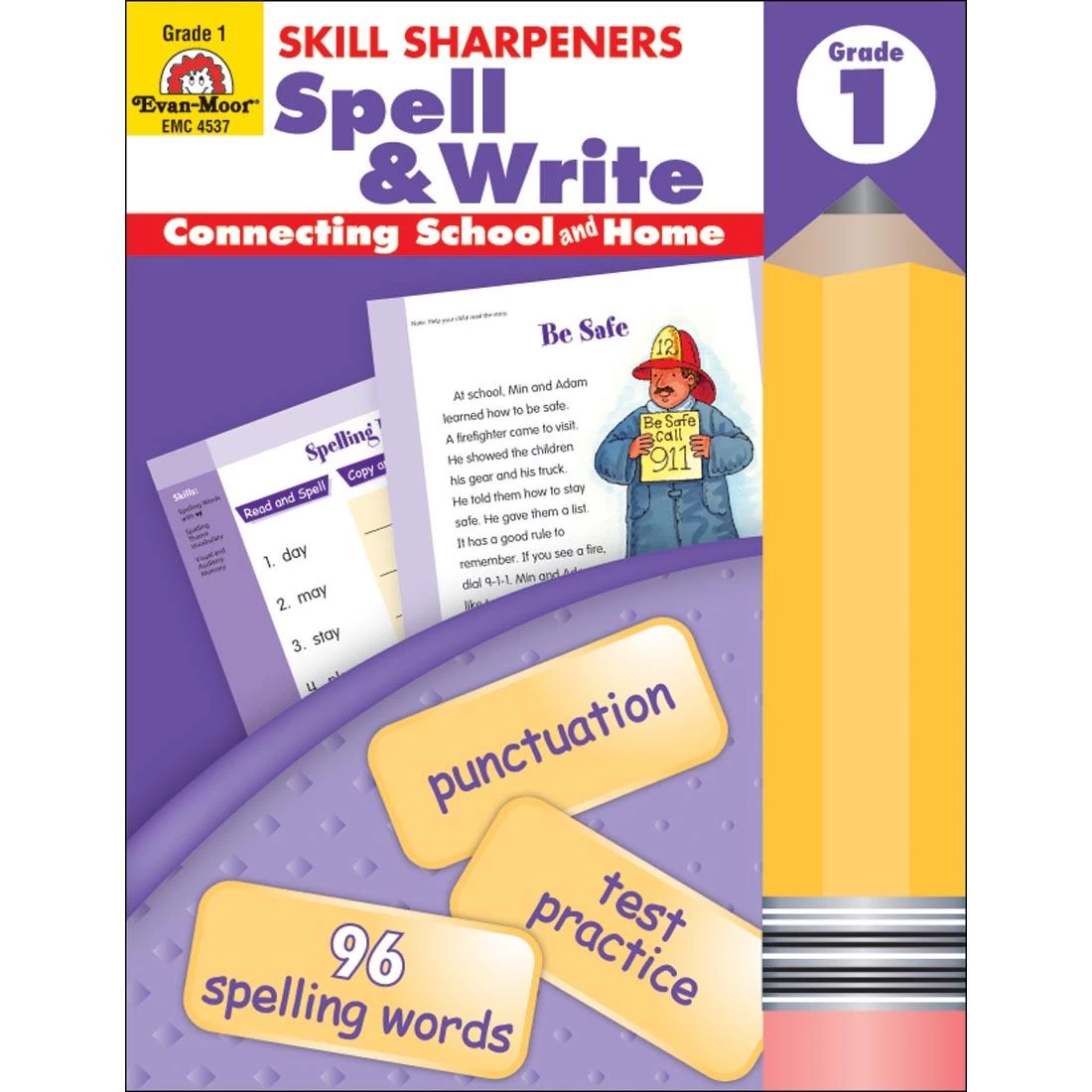 Skill Sharpeners Spell & Write By Evan-Moor Grade 1 3 Skill Sharpeners Spell & Write By Evan-Moor Grade 1