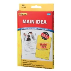 Yellow Level Main Idea Reading Comprehension Practice Cards