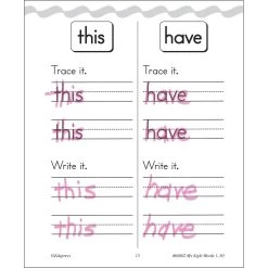 My Sight Words 1-50 Book -Children Book Store EP60002 media 3