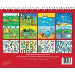 Pete The Cat Reusable Sticker Pad By Teacher Created Resources -Children Book Store EP63234 media 4