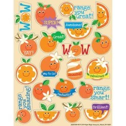 Orange Scented Stickers By Eureka