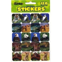 Endangered Animals Theme Stickers By Eureka